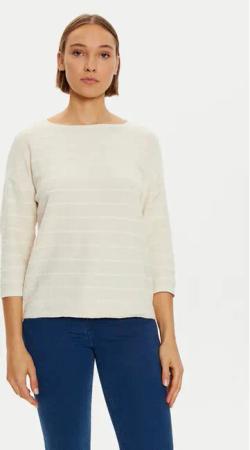 Fransa Pullover Sinne 20614273 Écru Regular Fit