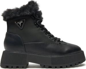 Guess Schnürstiefeletten Rezim FLFREZ ELE10 Schwarz