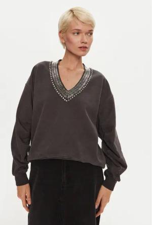 PINKO Sweatshirt Raboni 104458 A297 Grau Regular Fit