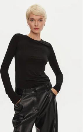 PINKO Bluse Mulan 102056 A24I Schwarz Regular Fit