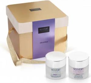 Selvert Thermal Pflege-Geschenkset Geschenkset Cellvitale AntiAge Kosmetik-Set, perfekt als Geschenk geeignet, mit pflanzlichen Stammzellen
