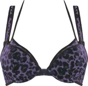 marlies dekkers Push-up-BH Peekaboo Push Up BH schwarz lila leopard sexy 80D (1-tlg)