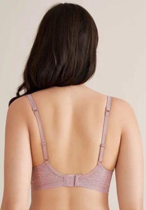 Bügel-BH mit Spacer-Cups - altrosé - Gr. 95 E von Goldner Fashion