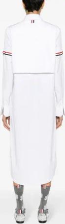Thom Browne - Poplin Dress - Größe 40 - weiß
