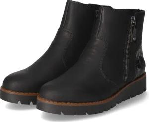 Rieker Stiefeletten für Damen - Gr. 36 - schwarz - Synthetik