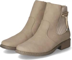 Rieker Stiefeletten für Damen - Gr. 39 - grau - Synthetik