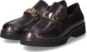Högl Slipper für Damen - Gr. 36 - lila - Leder