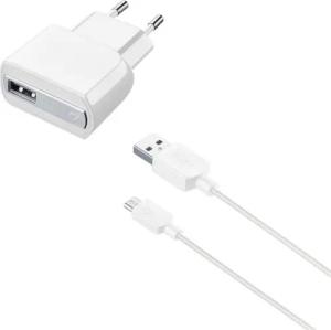 Cellularline CELLULARLINE Reiselader-Set 2A weiß USB Ladegerät. Kabelgebundenes Telefon (nicht vorhanden)