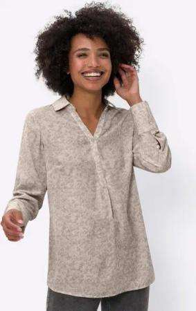 heine Klassische Bluse Druckbluse