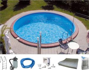 my POOL BWT Rundpool "PREMIUM", (Set, 6 tlg.), Tiefe 1,35 m, in verschiedenen Größen