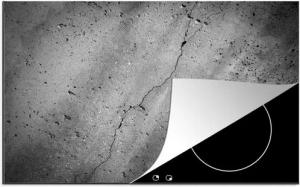 MuchoWow Herdblende-/Abdeckplatte Beton - Grau - Schroff - Industriell - Vintage, Vinyl, (1 tlg), Induktionsschutz - Herdabdeckung Matte von Vinyl, das perfekte, rollbare Material für jedes Kochfeld - vergrößert die Arbeitsfläche - Küchen Dekoration - Ind