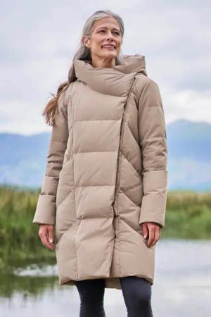 Cosy Wrap II Damen-Daunenjacke -