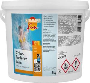 SUMMER FUN Chlortabletten "Chlor-Mini-Tabletten", 5 kg