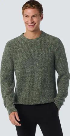 NO EXCESS Rundhalspullover "No Excess Weicher Stretch-Pullover"