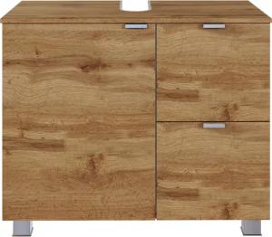 welltime Waschbeckenunterschrank "Bauska", 70 cm breit, mit 2 Auszügen