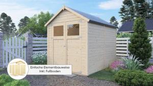 KONIFERA Gartenhaus "Sylt 3", Inklusive Fussboden