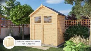 KONIFERA Gartenhaus "Sylt 1", Inklusive Fussboden