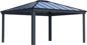 Palram - Canopia Pavillon "Dallas", 487 x 425,5cm, Anthrazit