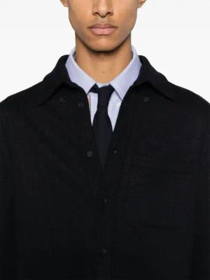 Thom Browne - Oversized Herringbone Shirt - Größe 4 - schwarz
