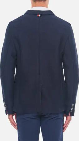 Thom Browne - Sack Knit Jacket - Größe 3 - blau