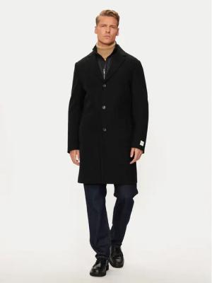 Calvin Klein Wollmantel K10K113270 Schwarz Regular Fit