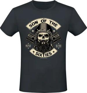 Sprüche T-Shirt - Son of the Sixties - M bis 3XL - für Männer - Größe M - schwarz