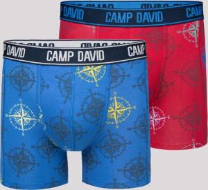 CAMP DAVID Boxershorts "Set:", (2 St.), mit All Over Print