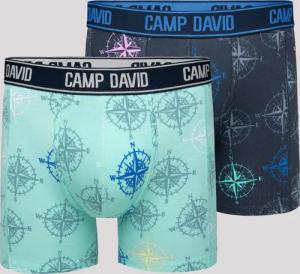 CAMP DAVID Boxershorts "Set:", (2 St.), mit All Over Print