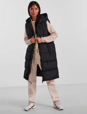 pieces Steppweste "PCBEE NEW LONG PUFFER VEST NOOS BC"