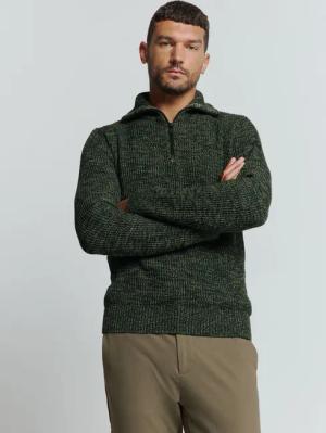 NO EXCESS Rollkragenpullover "No Excess Hochgeschlossener Pullover"