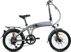 ZMH Klapprad für Erwachsene E-Bike 20 Zoll 7-Gang Shimano Alu-Rahmen leicht, 7 Gang Nexus Schaltwerk, Kettenschaltung, (Packung, 9-tlg., 1*Klappräder), Multifunktionales LCD-Display 250W Heckmotor