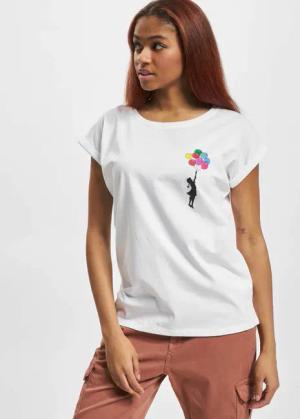 Merchcode Ladies Girl Floating Away T-Shirt
