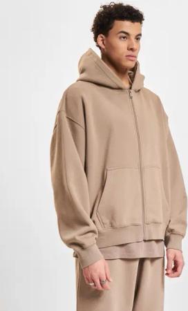DEF Oversized Zip Hoodie