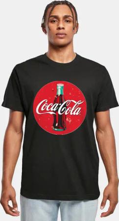 Merchcode Coca Cola Bottle Logo Tee