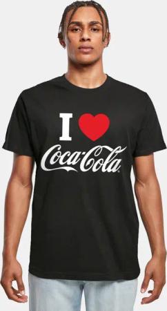 Merchcode Coca Cola I Love Coke Tee