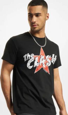Merchcode The Clash Star Logo Art T-Shirt