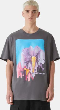 Lost Youth Blurred Flowers T-Shirt