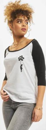 Merchcode Ladies Brandalised - Banksy´s Graffiti Balloons Raglan Tee