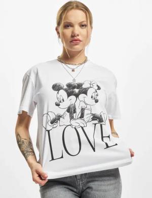 Merchcode Ladies Minnie Loves Mickey Tee