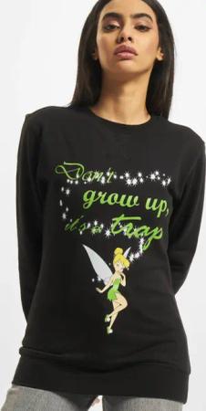 Merchcode Ladies Tinkerbell Dont Grow Up Crewneck