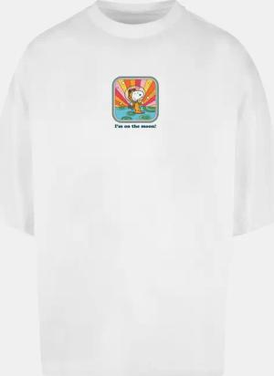 Merchcode Peanuts I'm on the moon Huge Tee