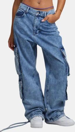 PEQUS Denim Cargohose