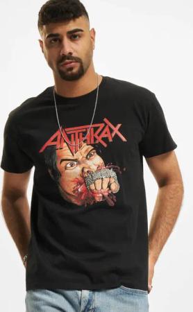 Merchcode Anthrax Fistfull Of Metal Tee