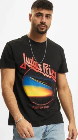 Merchcode Judas Priest Point Of Entry Anniversary Tee