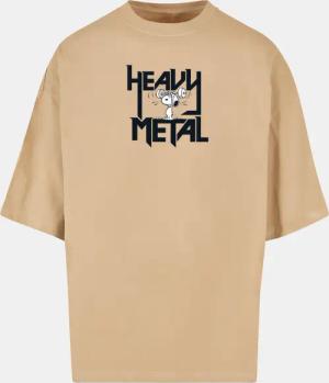 Merchcode Peanuts - Heavy Metal Huge Tee