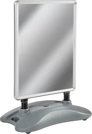 tectake Standtafel Plakatständer, DIN A1, doppelseitig