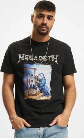 Merchcode Megadeath Countdown Hourglass Vintage Tee