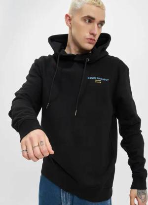 Denim Project Dplogo Color Details Hoodie