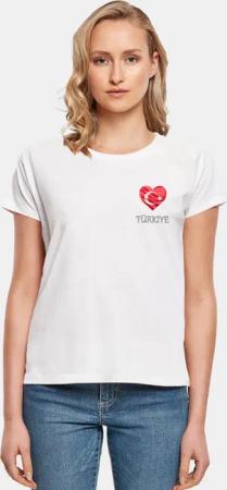 Merchcode Turkey with Ladies Everyday T-Shirt