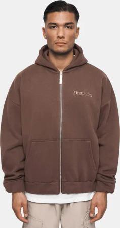 Dropsize Super Heavy Blank Zip Hoodie